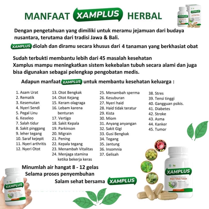 produk baru by Varash Xamplus herbal