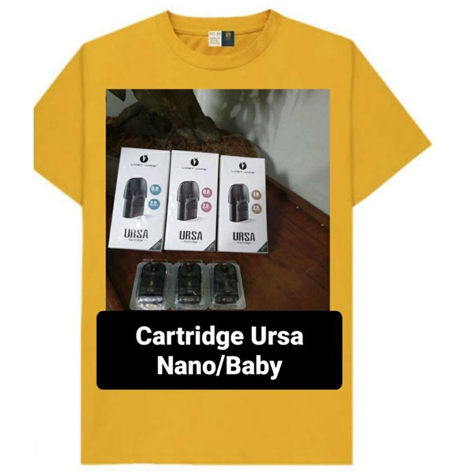 kaos harian yellow bahan katun combed print