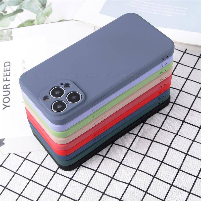 Untuk Vivo Y11s Y12 Y12A Y12s Y15 Y17 Y19 Y20 Y20i Y20s Y50 Y70 Original Casing Ponsel Silikon Cair Tipis Lembut Full Cover