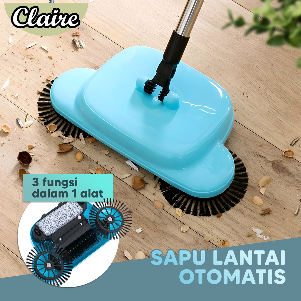 Sapu 3in1 / Sapu Praktis Mudah Digunakan / Vacum Cleaner Pembersih Lantai Efektif