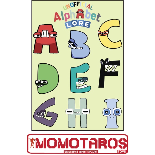 

Sticker Alphabet Lore 1 pc