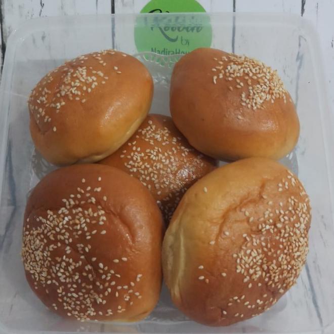 

Roti Keto Burger Buns 5 Pcs (Roti Keto Bulat Tanpa Isi) Menu Sarapan