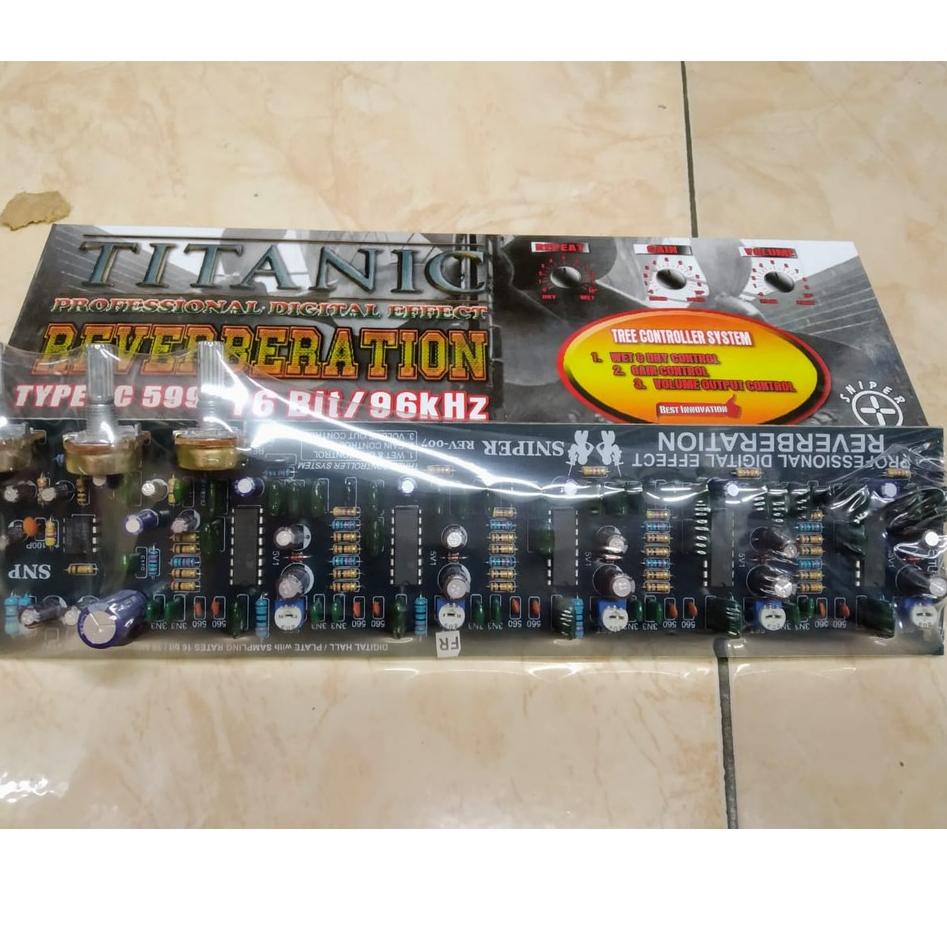 Ready Kit ECHO Reverb 5 IC PT2399 Suara Nyeees