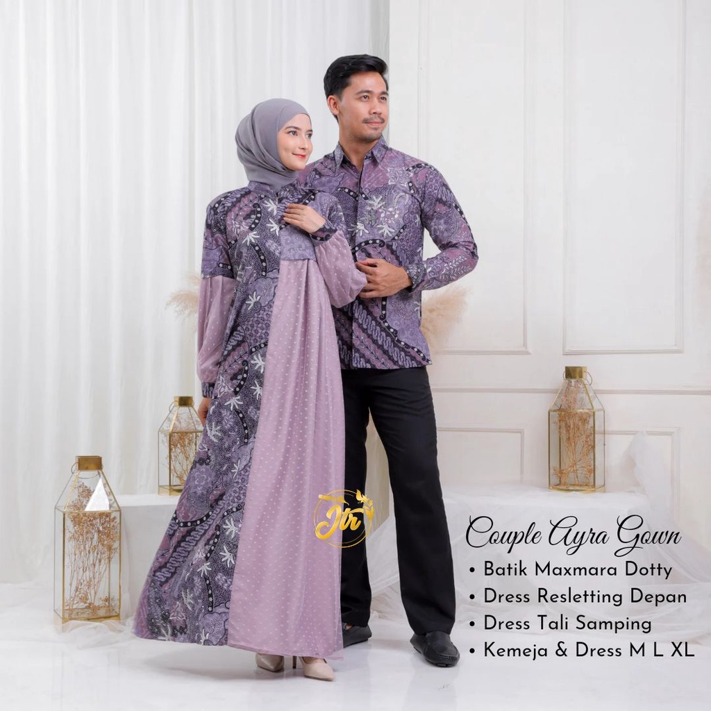 COUPLE RAYA SERIES SARIMBIT BATIK KELUARGA