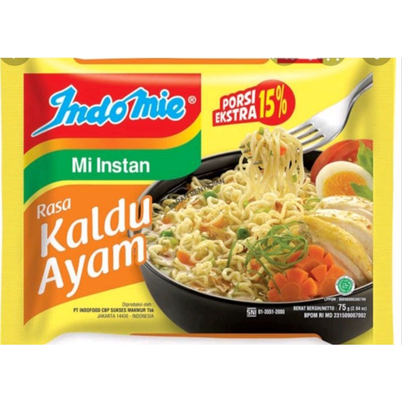 

Indomie kaldu ayam 75 g