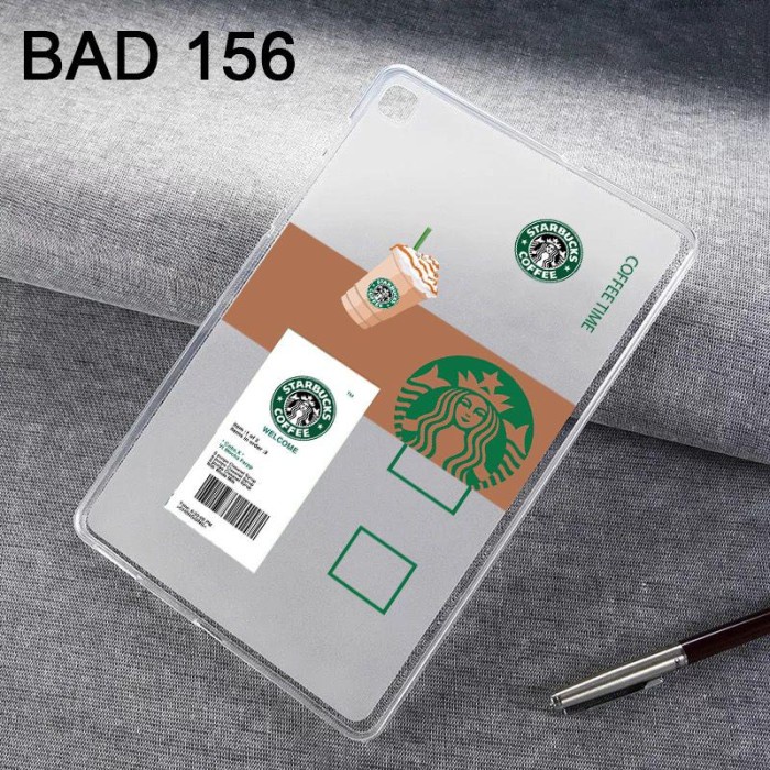 CASE MOTIF STARBUCKS SAMSUNG TAB A7 LITE T225 T220