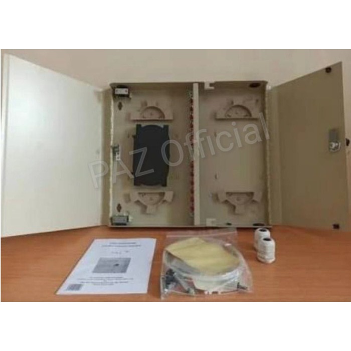Mdo Otb Wall Mount Paz 12 - 48 Core Ori Lengkap Pigtail&Adapter Merk Paz