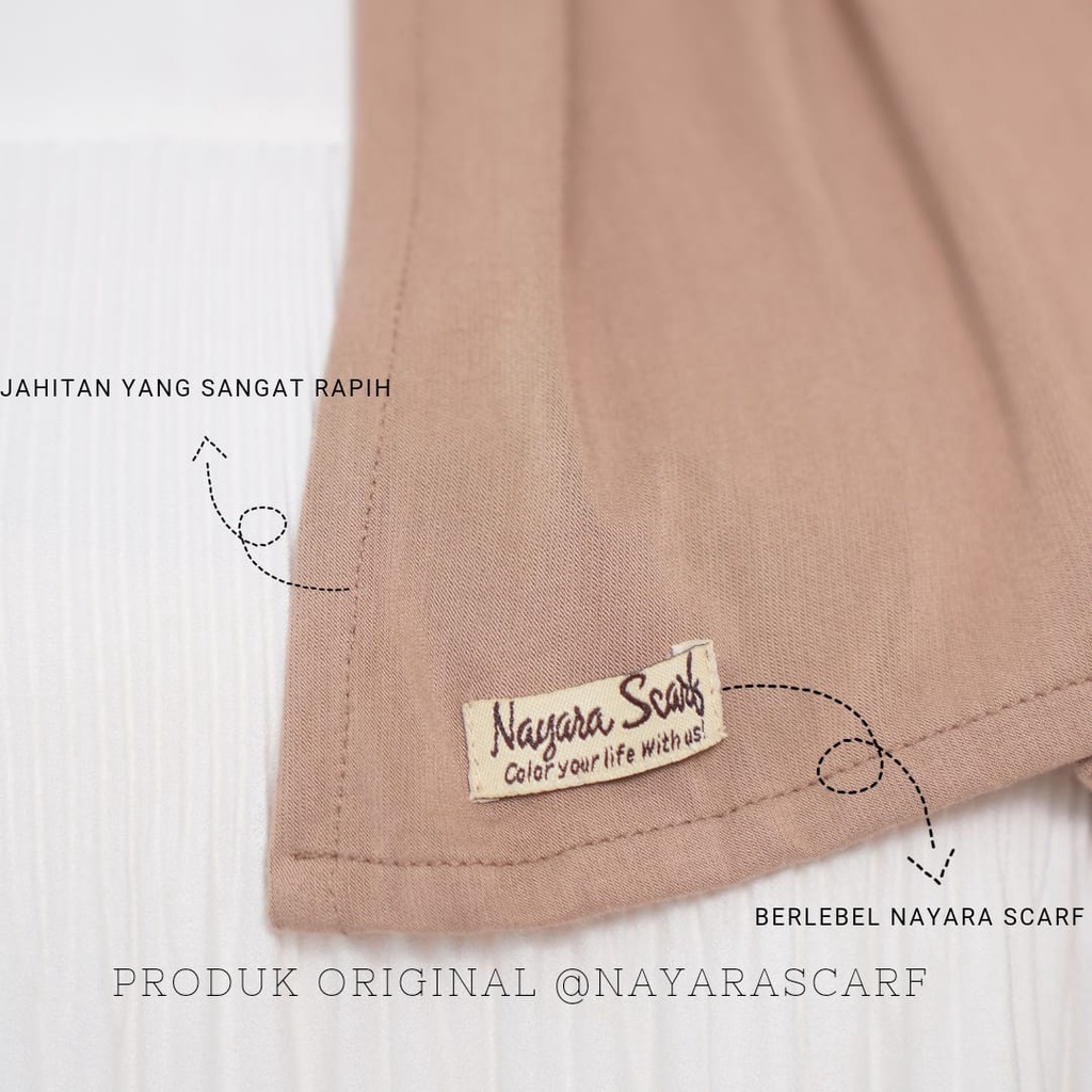 PASHMINA KAOS TURKYS RAYON PREMIUM 180cm x 75cm | PASHMINA KAOS POLOS