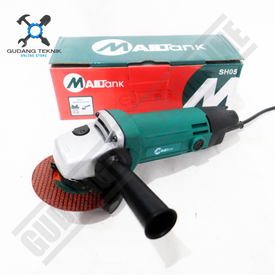 Mesin Gerinda Tangan 4&quot; MODERN X MAILTANK SIM100B SH05 / Mesin Gurinda Grinda Listrik 4 Inch SIM-100B SH-05 / Angle Grinder SIM 100B SH 05