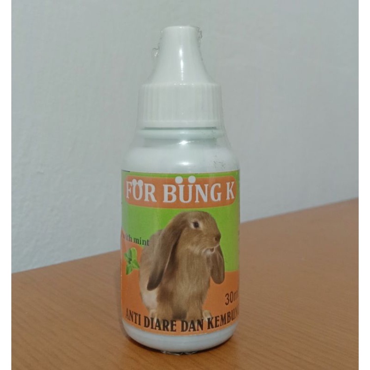 FOR BUNG K DROP OBAT ANTI DIARE KEMBUNG MENCRET PADA KELINCI 30ML OBAT PENCERNAAN KELINCI