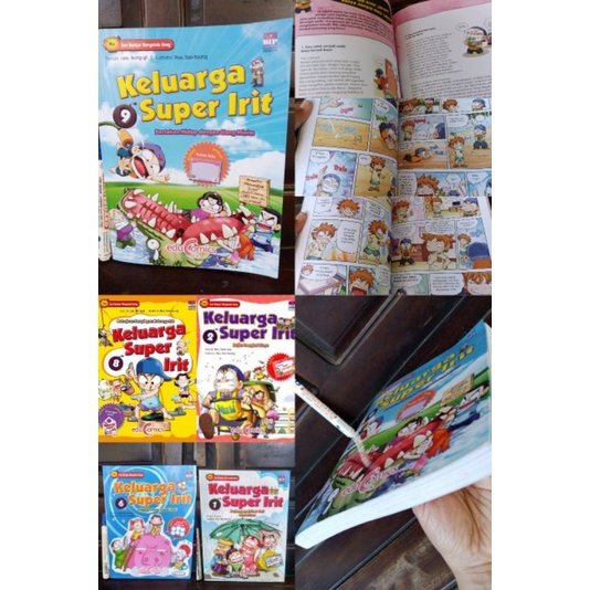 [Preloved/second/bekas] Keluarga Super Irit - educomics - komik anak