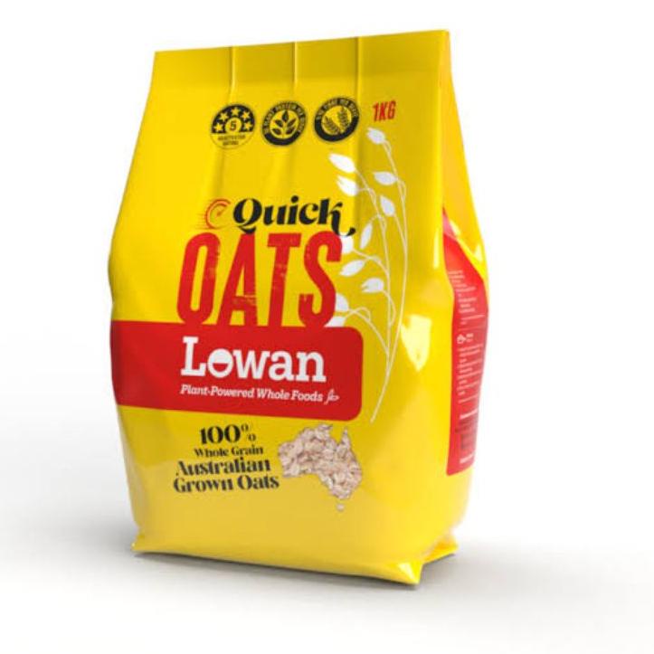 

Terlaku Lowan Quick Oats 1 KG / Oats Instant / Oatmeal Instant Import Murah+