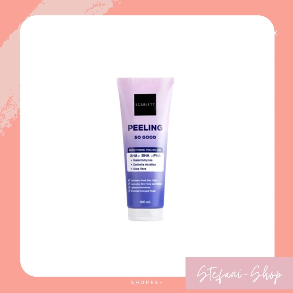Jual SCARLETT WHITENING PEELING SO GOOD BRIGHTENING PEELING GEL