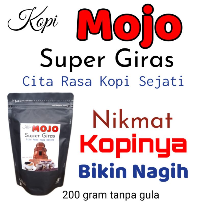 

Mojo Super Giras Kopi Hitam