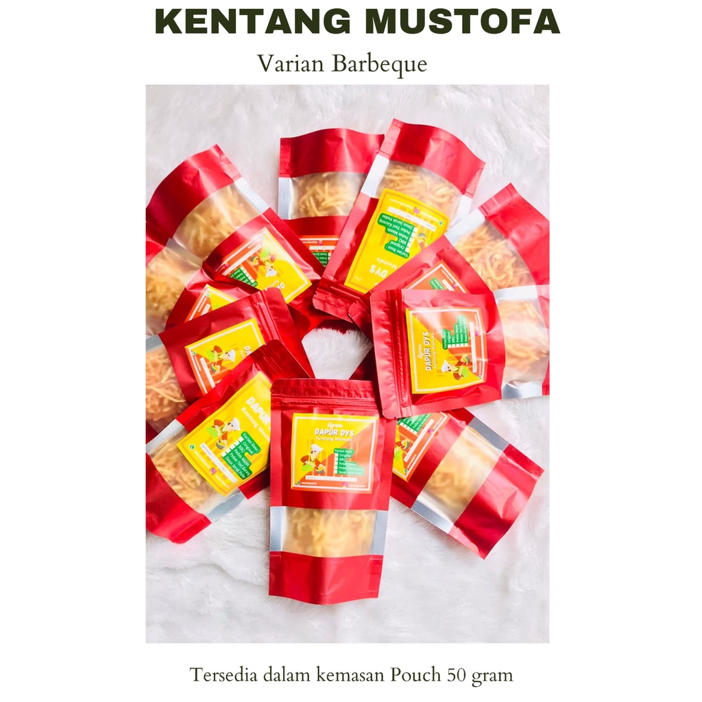 Kentang Mustofa Kemasan Pouch 50gr