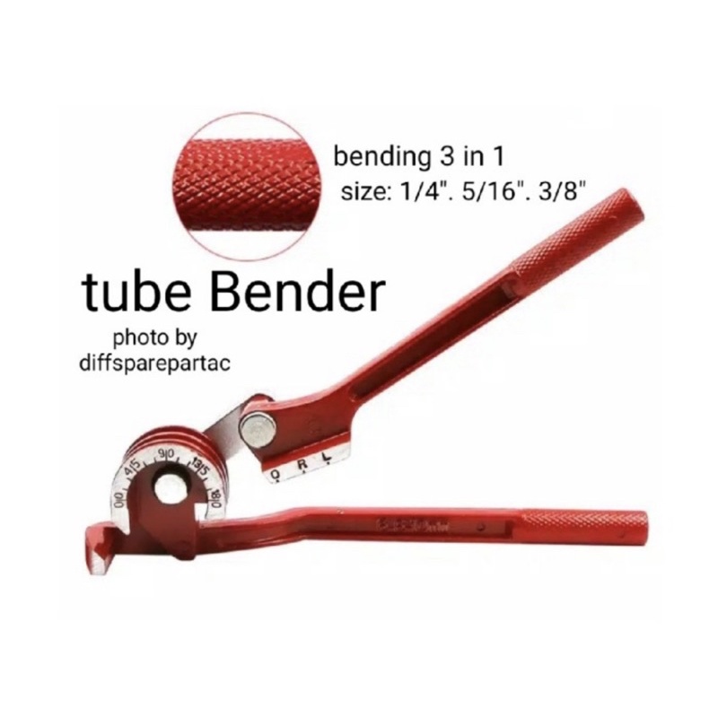Bending pembengkok pipa tembaga 3in1