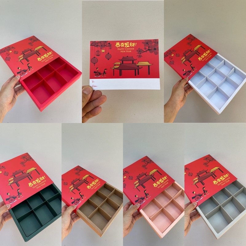 

Dus imlek sekat 9 red chinese eggtart fruit tart dll (harga utk 5 pcs dus)