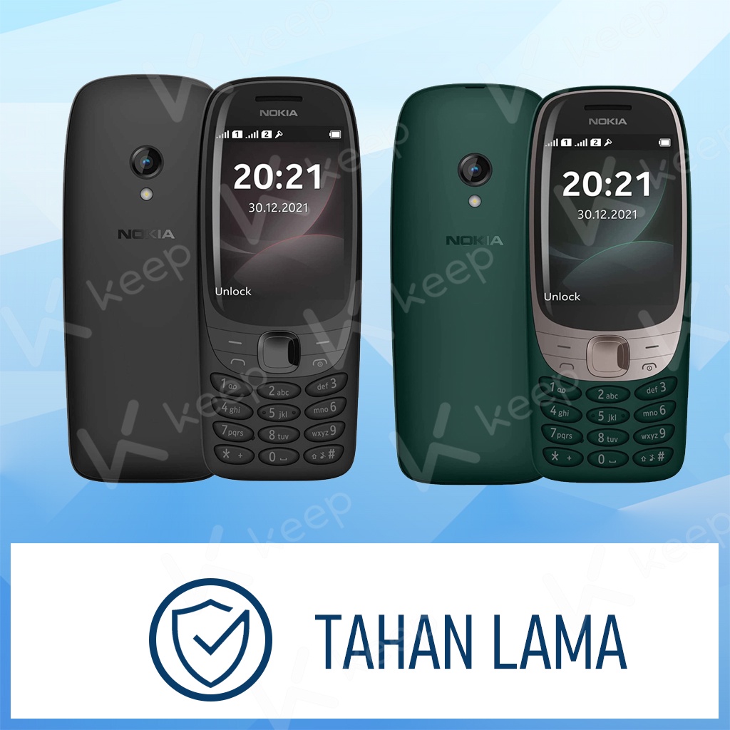 COD HP Nokia 6300 6310 2021 DUAL SIM Bisa Bahasa Indonesia Garansi Toko
