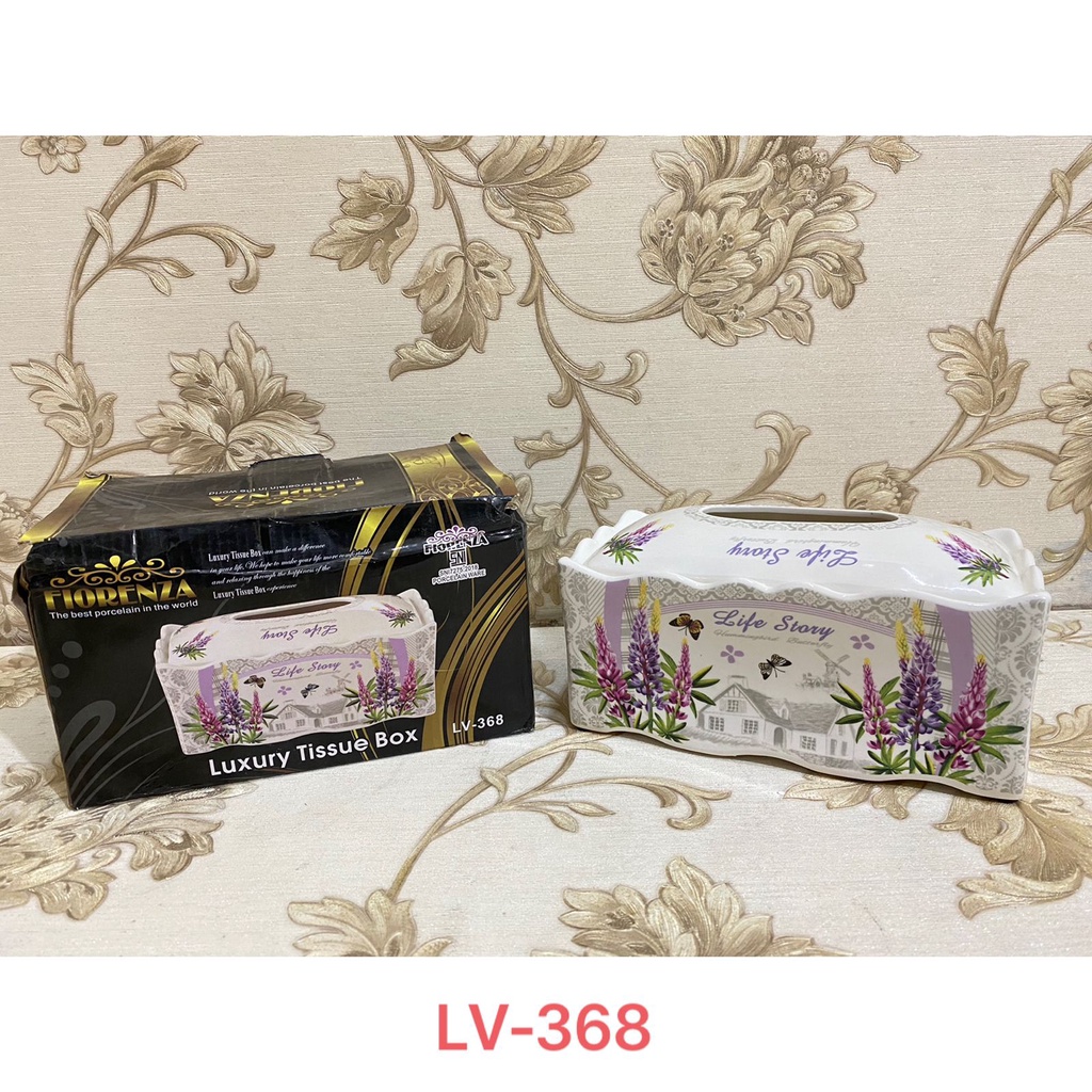 Luxury Tissue Box/Tempat Tissue Fiorenza LV-368