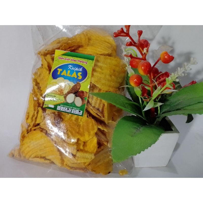 

Keripik Talas Pipih Gelombang