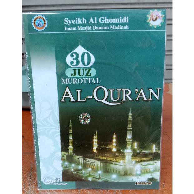 Kaset MP3 murotal Al-Qur'an syeikh - alghomidi