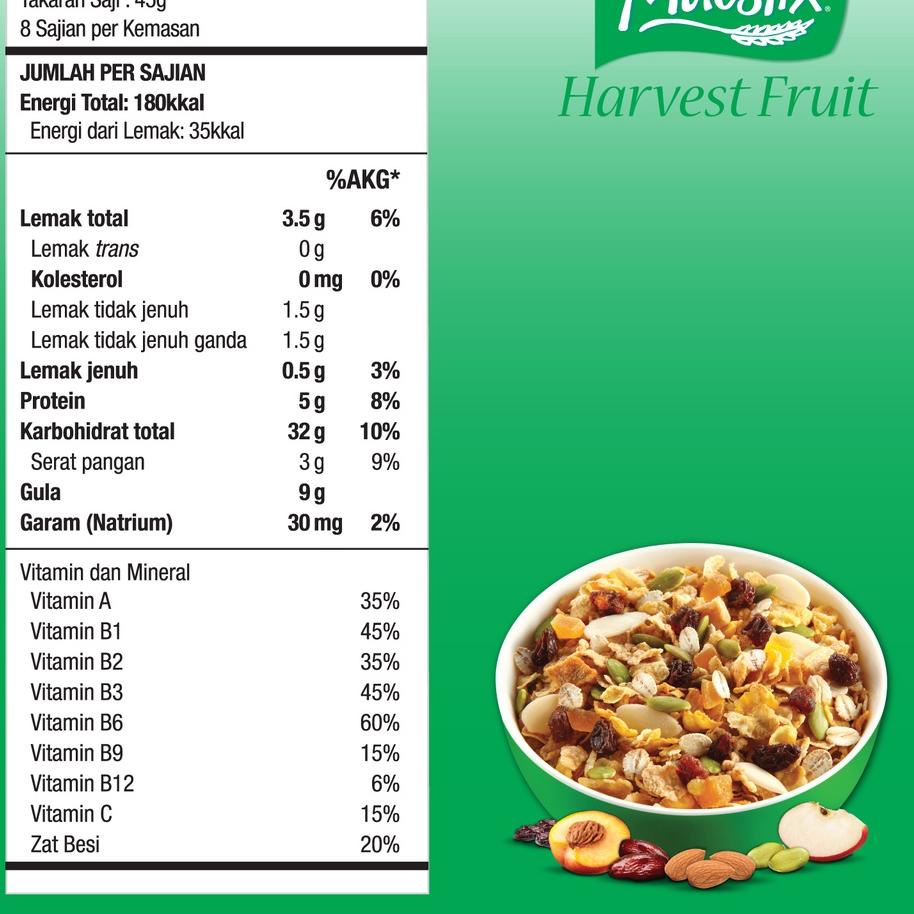 

═╬═ Kelloggs Mueslix Harvest Fruit Cereal 355 gr