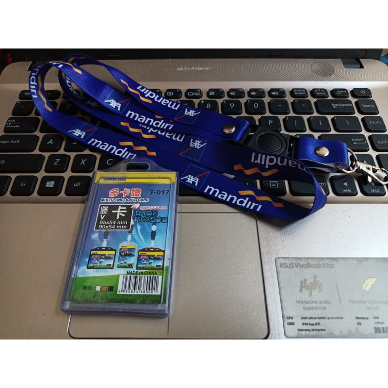 

lanyard mandiri tali id card