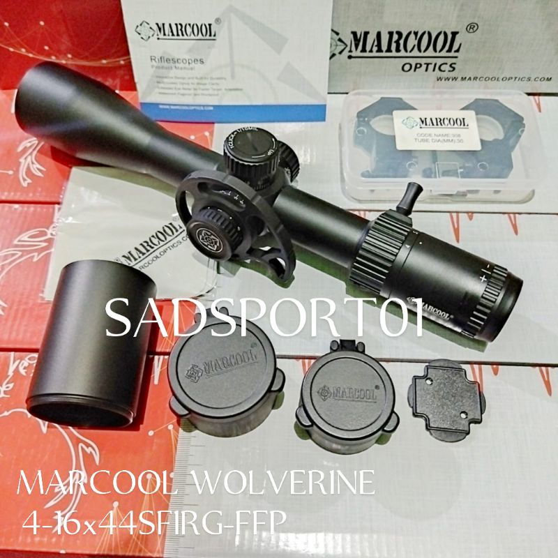MARCOOL WOLVERINE 4-16X44 SFIRG- FFP/TELESKOP/RILESCOPE