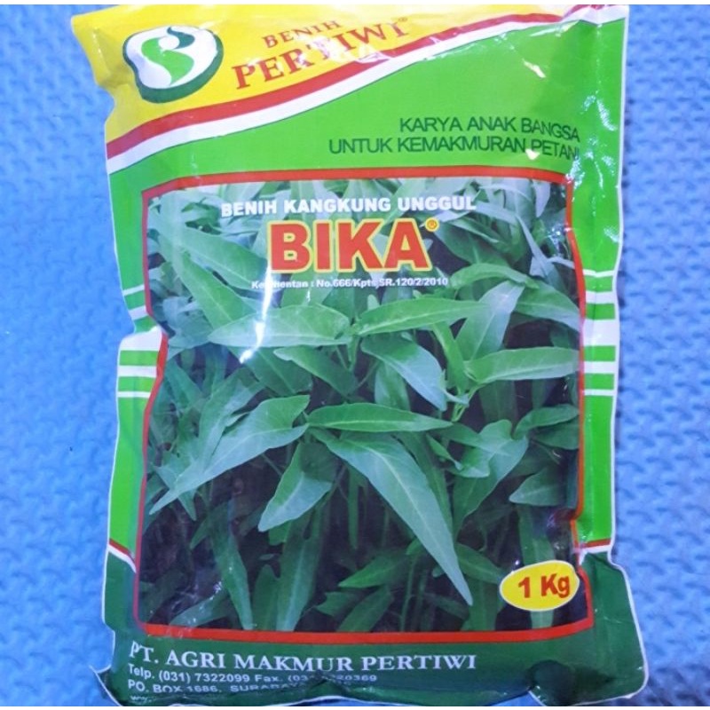 Jual Benih Kangkung Darat BIKA kemasan berat 1 kg | Shopee Indonesia