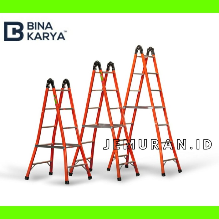 Tangga Tangga Kf 7 (210Cm) Bina Karya - Alumunium