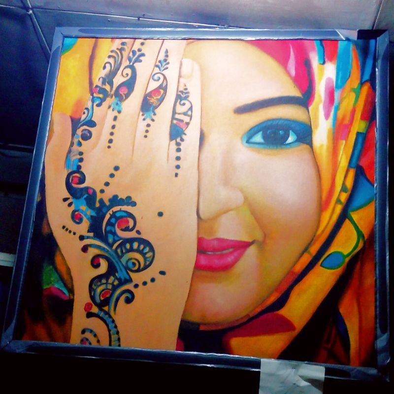 Lukisan Kanvas Cat Minyak