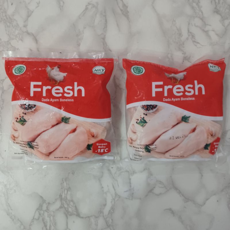 Fresh Dada Ayam Boneless 500Gr