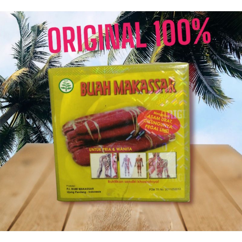 kapsul Buah Makasar/Makassar pegal linu original