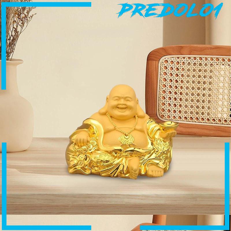 [Predolo1] Patung Buddha Maitreya Koleksi Patung Untuk Hadiah Rumah Kantor Tahun Baru