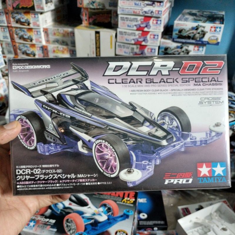 Tamiya 95604 Dcr 02 Clear Black Special