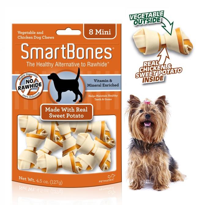 

[BISA COD] Smartbones Sweet Potato Mini isi 8