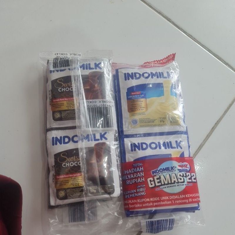 

Susu Indomilk 37 gr 6 renteng