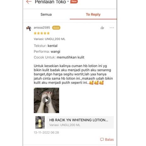 [KODE PRODUK AT9TC8749] HB RACIK YN WHITENING PEMUTIH BADAN AMPUH ORIGINAL RACIKAN DOKTER