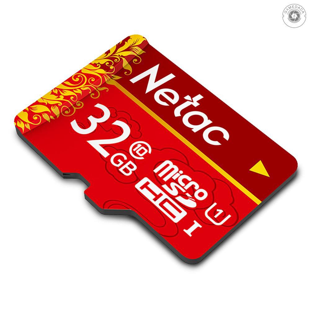 Netac Micro SD Memory Card U1 C10 512GB 256GB 128GB TF Card Monitoring Kamera Kartu Penyimpanan