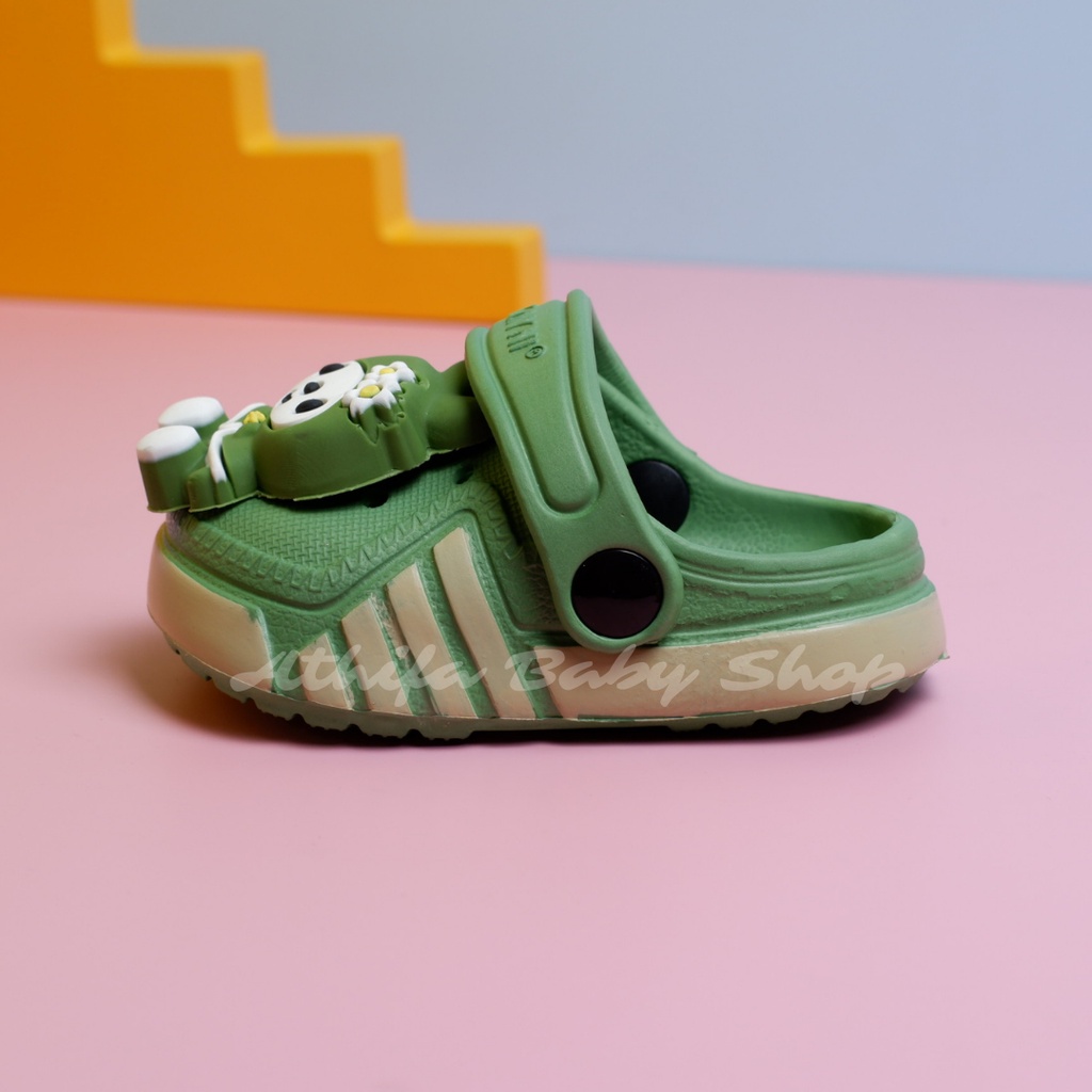 Sepatu Sandal Anak Perempuan Bayi Balita Usia 6 7 8 9 10 11 Bulan 1 2 3 Tahun Sendal Gunung Karet Cewek Prewalker Karet Phylon Ringan -inkayani 1055-