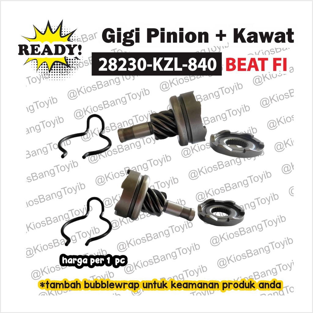 Gear Gigi Granat Selah Pinion Gear Comp BEAT FI SCOOPY SPACY 28230-KZL