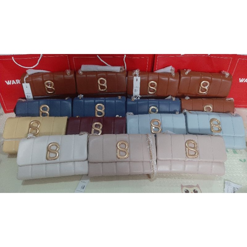 NORA BAG BUTTONSCARVES CARAMEL KAK PRITA