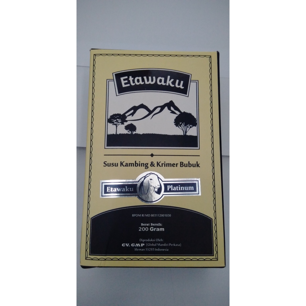 

Susu kambing bubuk ET-AWA-KU Platinum | Susu Et-ta GoatMilk