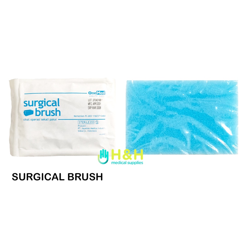 Sikat Operasi Steril / Surgical Brush Sterile / Surgical Brush