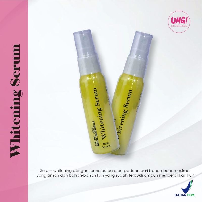 serum whitening umg matte glow