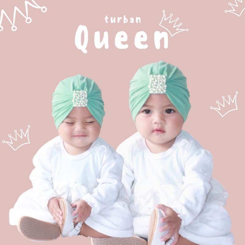 Queen Turban | Turban Anak Turban Baby Turban bayi Turban anak perempuan Turban Newborn Turban Bunga