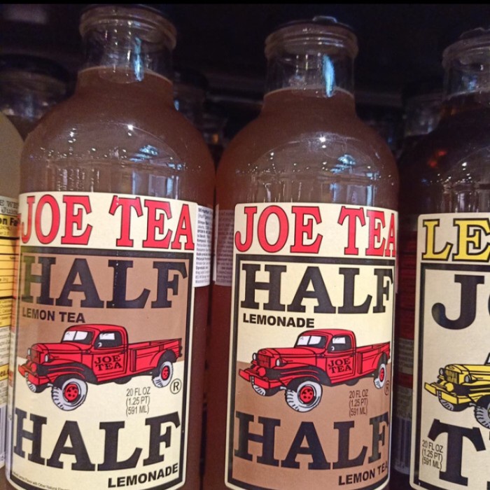 

Joe's tea half lemon tea 591ml