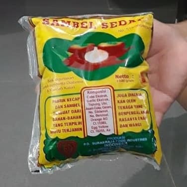 1 Dus Saus Sambal Sedap Surabraja 600ml