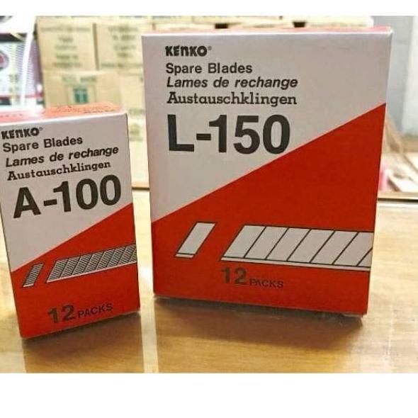 

Serbu Produk 1 pak isi cutter kecil kenko A-100