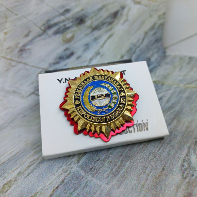 PIN/BRIVET RODA BINMAS (ATRIBUT POLRI)